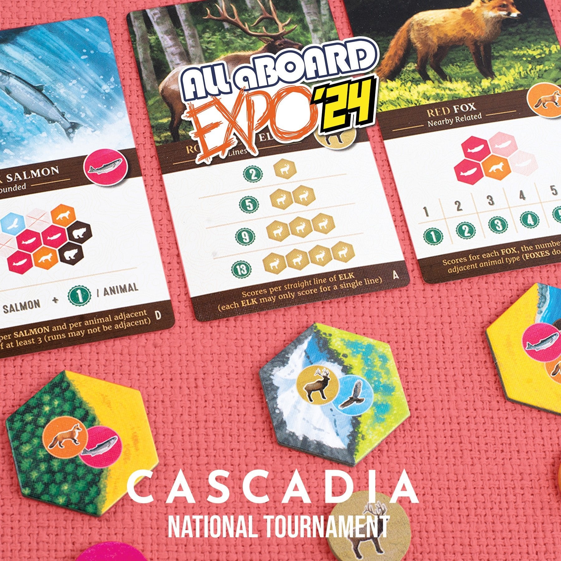 Cascadia Tournament Rules - All Aboard EXPO 2024 - Gaming Library