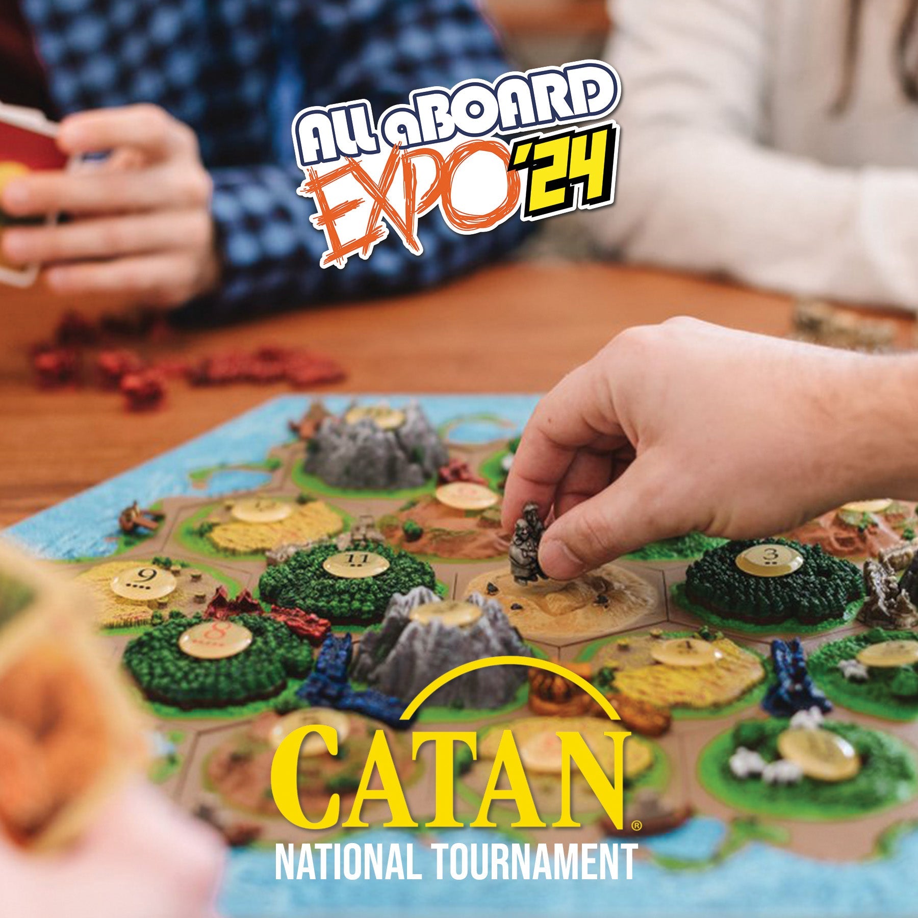 Catan Tournament Rules - All Aboard EXPO 2024 - Gaming Library