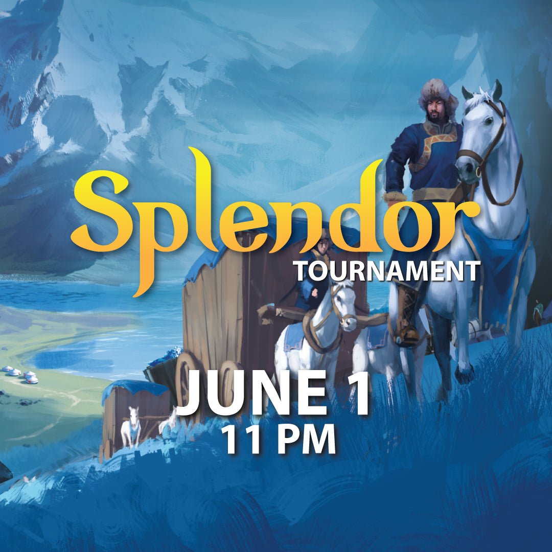 Splendor Tournament Rules - ALL ABOARD EXPO 2025 - Gaming Library