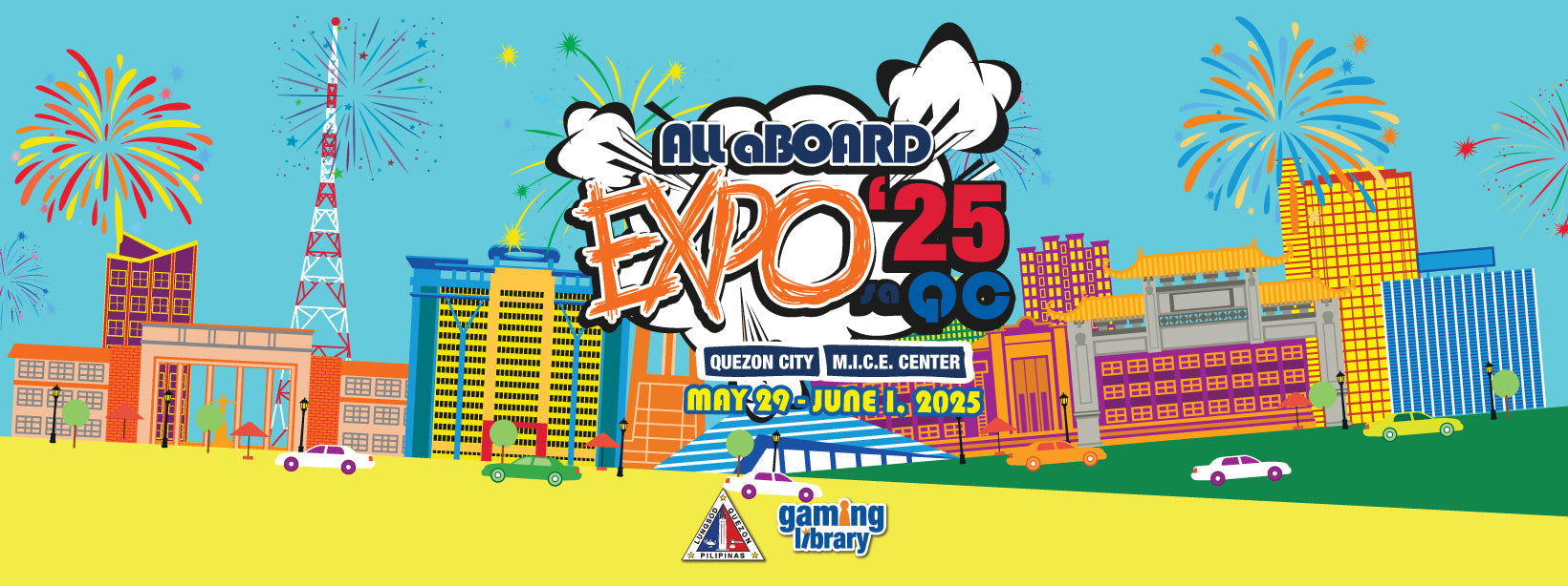 All aBOARD EXPO 2025 - Event Tickets - Gaming Library