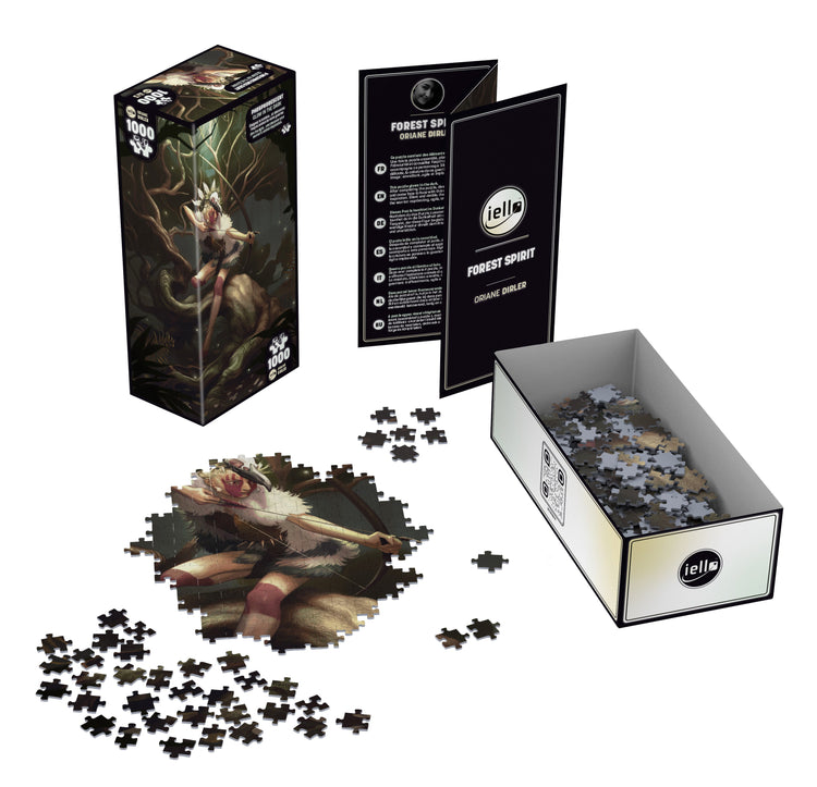 1000 Piece Puzzle - Phospo: Forest Spirit - Gaming Library