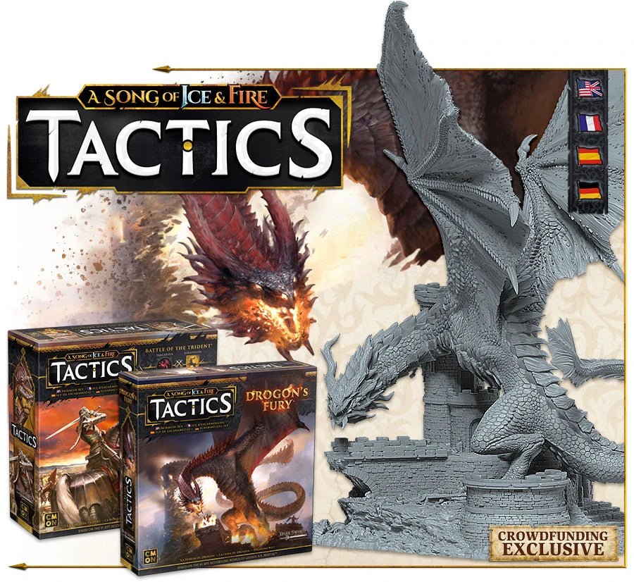 A Song of Ice & Fire Tactics (Drogon’s Fury Expansion) - Gaming Library