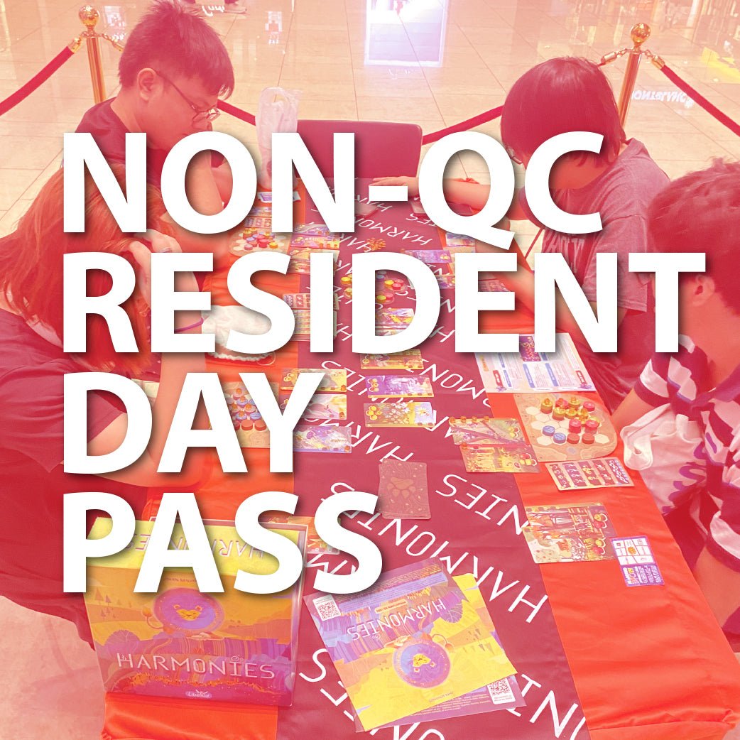 All aBOARD EXPO 2025 - Day Pass (Non - QC Residents) - Gaming Library