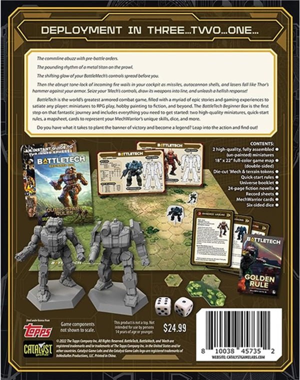 BattleTech : Beginner Box - Gaming Library