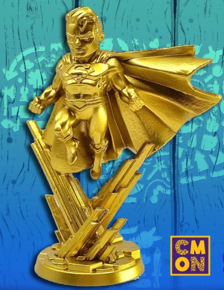 DC Super Heroes United - Golden Superman Promo - Gaming Library