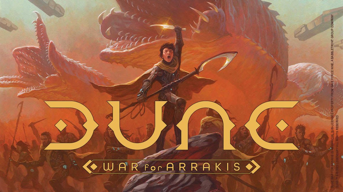 Dune War For Arrakis (KS Retail Pledge) - Gaming Library
