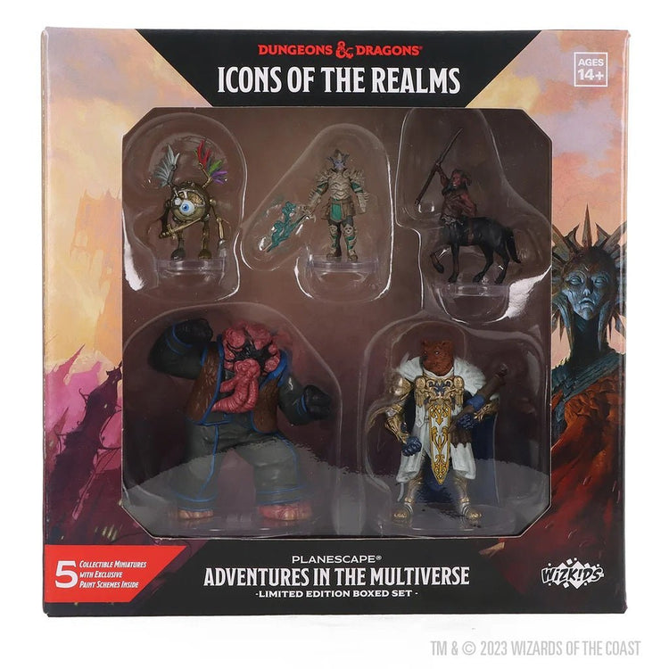 Dungeons & Dragons - Icon of the Realms Adventure in the Multiverse Miniatures - Gaming Library