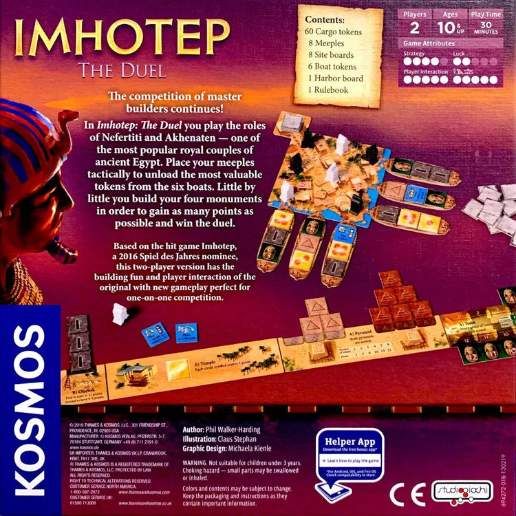 Imhotep: The Duel - Gaming Library