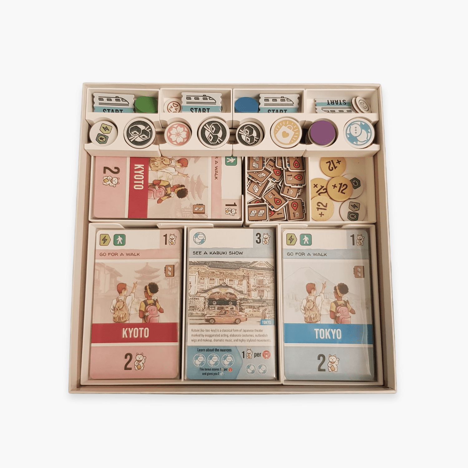 Loot Prints: Insert for Let's Go To Japan - Gaming Library