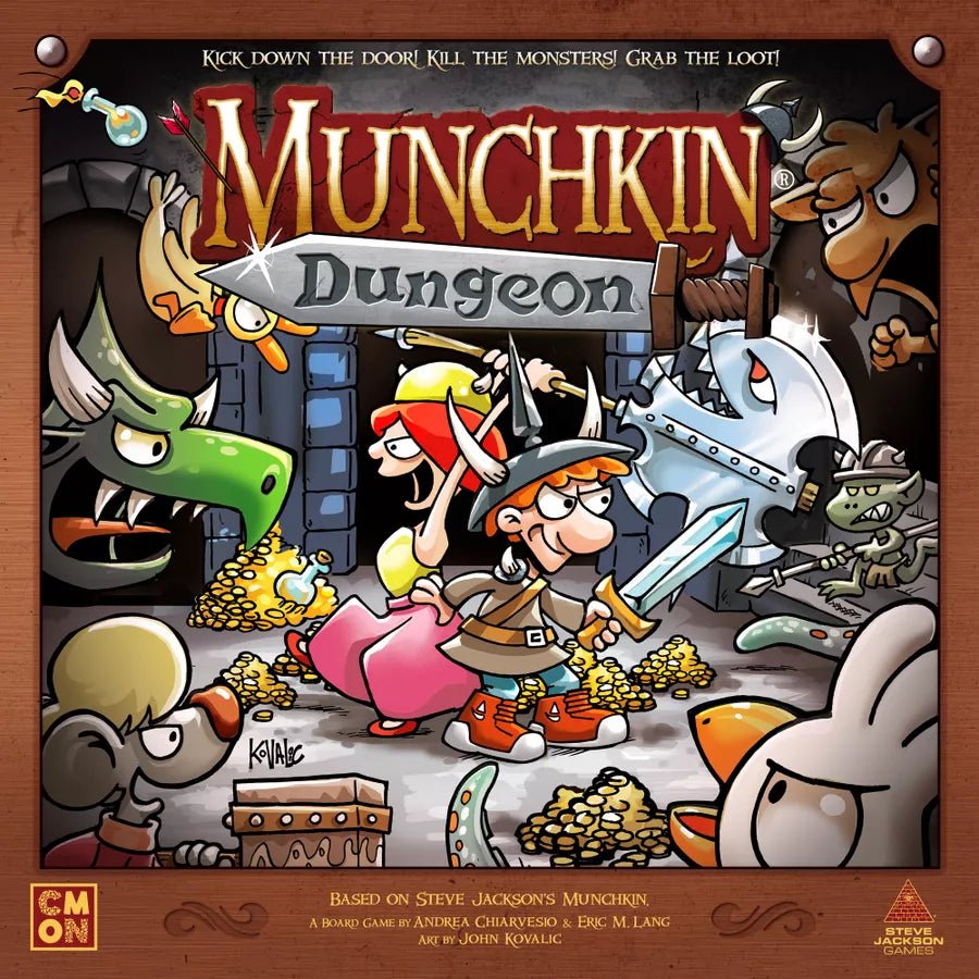 Munchkin Deluxe Bundle (KS) (GL - The Outlet) - Gaming Library