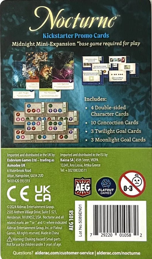 Nocturne: Midnight Mini - Expansion (KS Promo Cards) - Gaming Library