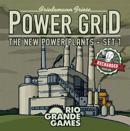 Power Grid Recharged: The New Power Plant Cards Set 1 - Gaming Library