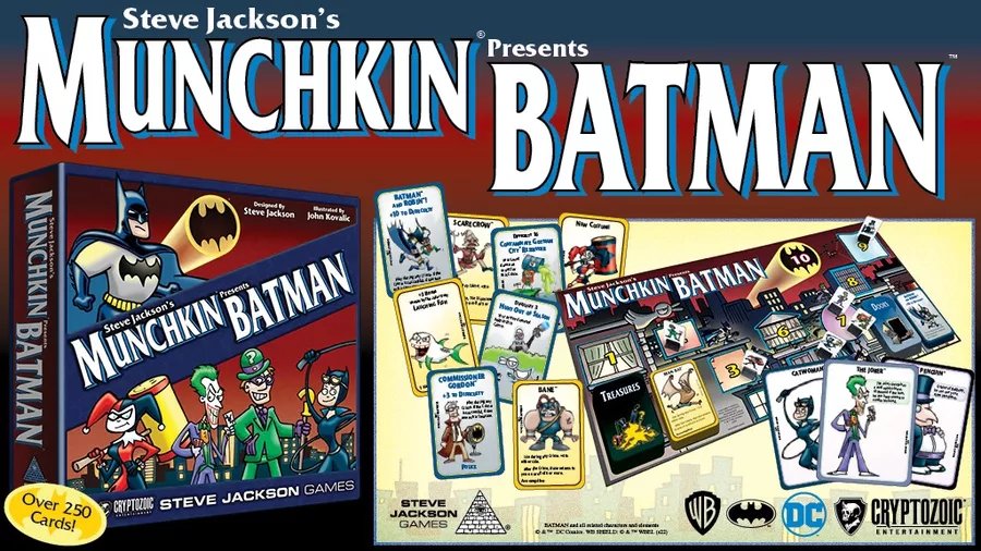 Steve Jackson's Munchkin Presents Batman - Gaming Library