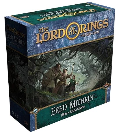 The Lord of the Rings: The Card Game – Ered Mithrin Hero Expansion - Gaming Library