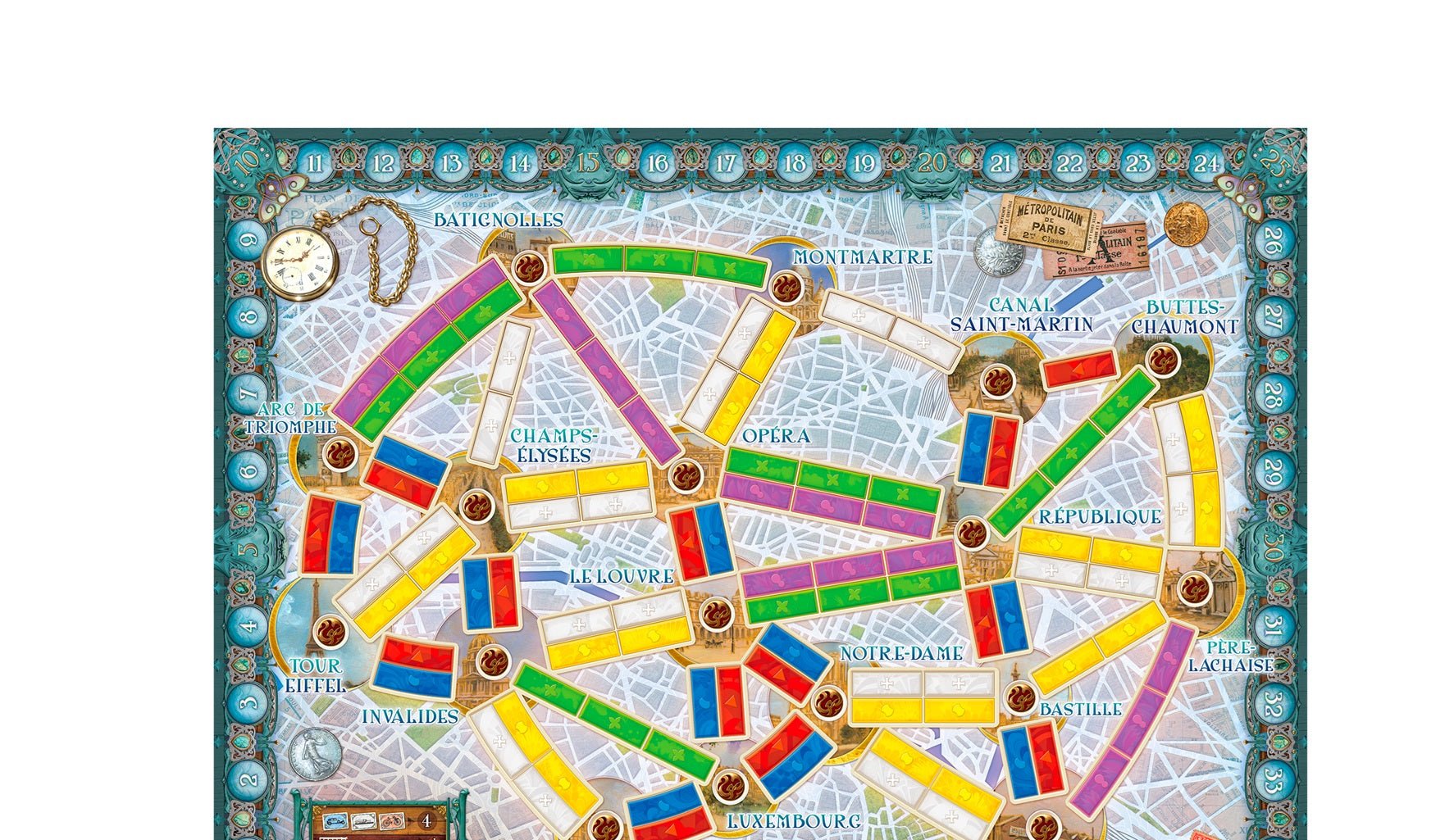 Ticket to Ride : Paris - Gaming Library