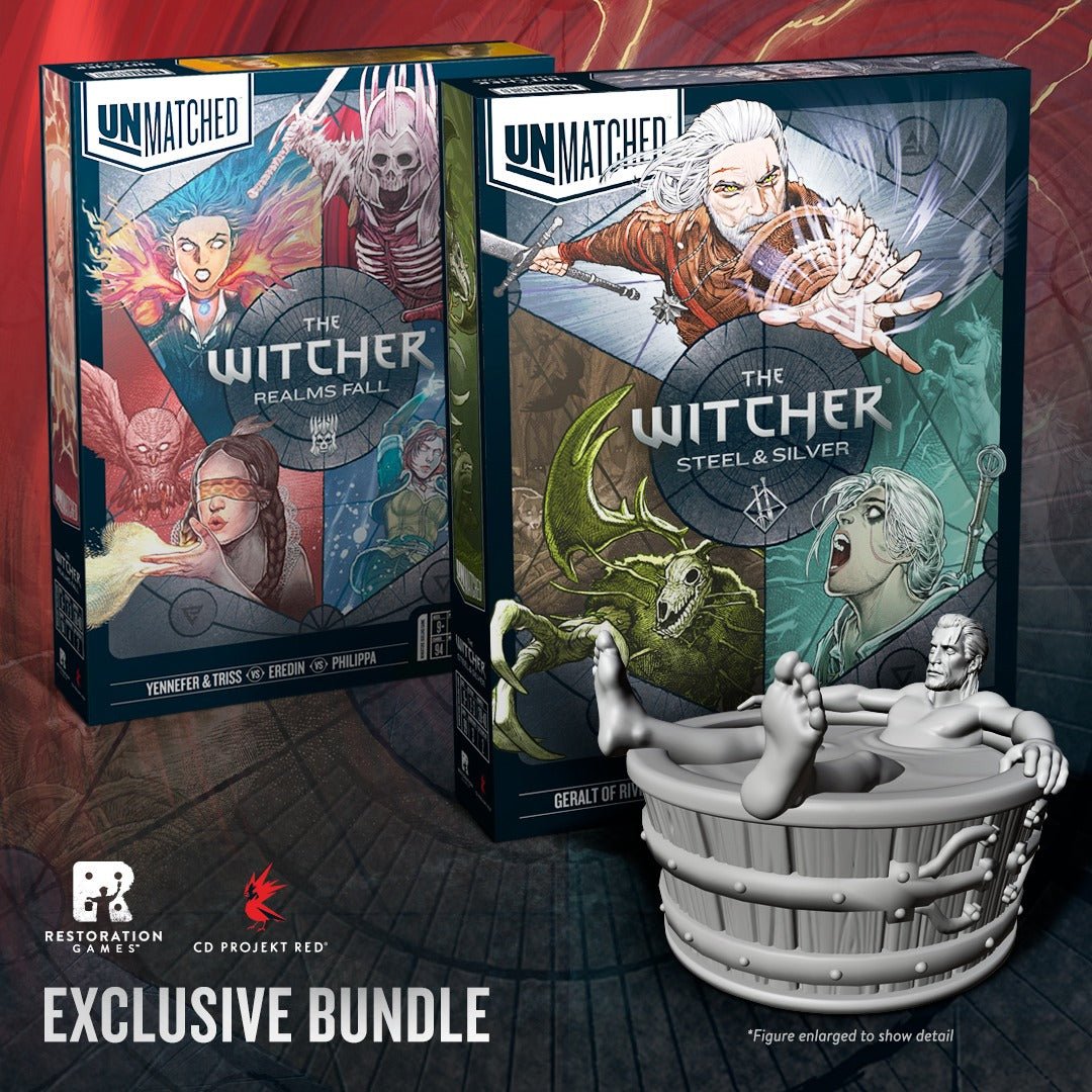 Unmatched: Witcher: Bundle (Geralt in the Bathtub) - Gaming Library