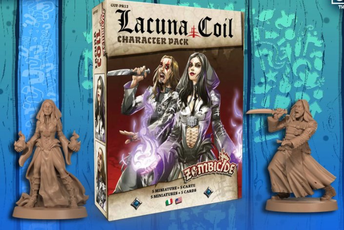 Zombicide White Death - Lacuna Coil Character Pack - Gaming Library